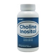 Холін і Інозитол GNC Choline Inositol 100 таблеток