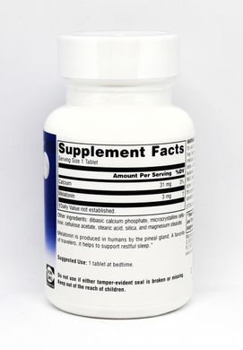 Мелатонін 3 мг, Sleep Science, Source Naturals, 120 таблеток
