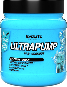 Предтренировочный комплекс Evolite Nutrition Ultra Pump 420 г ice candy