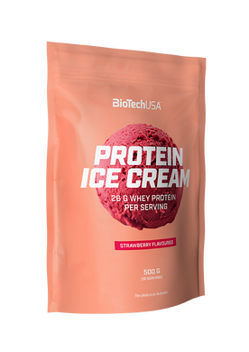 Протеиновое мороженое BioTech Protein Ice Cream 500 г strawberry