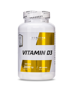 Витамин д3 Progress Nutrition Vitamin D-3 2000 IU 60 таблеток
