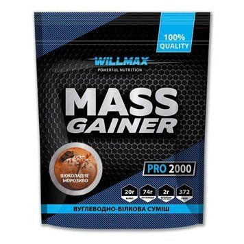 Гейнер для набора массы Willmax Willmax Mass Gainer 2000 г Шоколадное мороженое