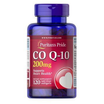 Коензим Q10 Puritan's Pride CO Q-10 200mg 120 капсул