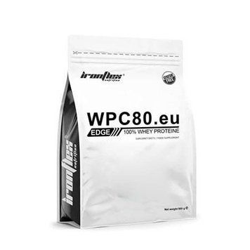Сывороточный протеин концентрат IronFlex WPC80.eu Edge 909 г lemon cheesecake