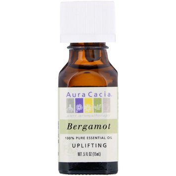 Органічно чисте масло бергамота Aura Cacia (Bergamot) 15 мл