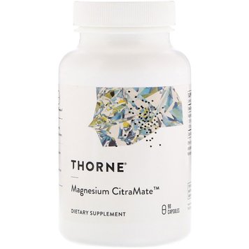 Магній Цитрат \ Малат , Magnesium Citramate, Thorne Research, 90 капсул