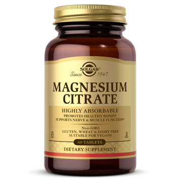 Магній цитрат Solgar Magnesium Citrate 60 tab нау фудс