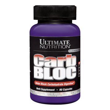 Жироспалювач Ultimate Nutrition Carb Bloc 500 mg 90 капсул