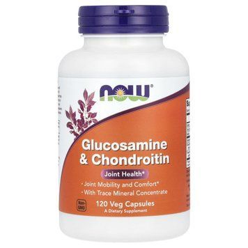 Глюкозамин и Хондроитин Now Foods NOW Foods Glucosamine & Chondroitin 120 Вег. Капсул