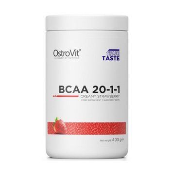 БЦАА OstroVit BCAA 20:1:1 400 грамм Клубника