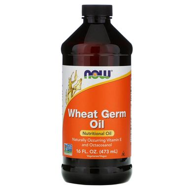 Масло зародышей пшеницы Now Foods (Wheat Germ Oil) 473 мл