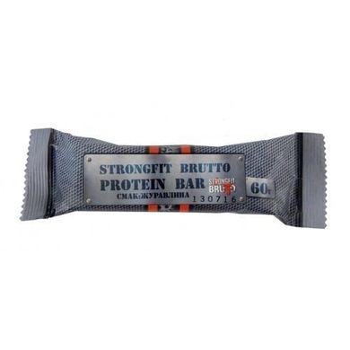 Протеиновый батончик Strong FIT Protein Bar 60 г чорний шоколад