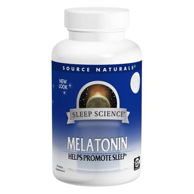 Мелатонин 3мг, Sleep Science, Source Naturals, 120 таблеток