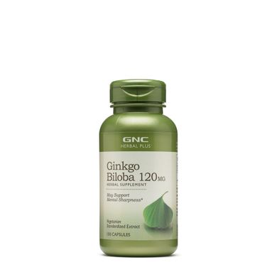 Гінкго білоба GNC Ginkgo Biloba 120 mg 100 капсул