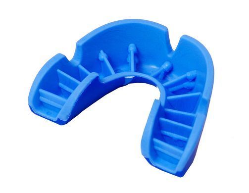 Капа OPRO Silver Blue/Light Blue (art.002189002)
