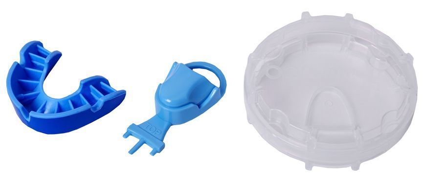 Капа OPRO Silver Blue/Light Blue (art.002189002)