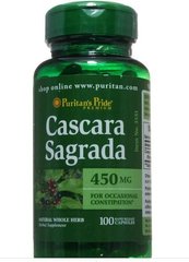 Каскара саграда Puritan's Pride Cascara Sagrada 450 mg (100 капс)