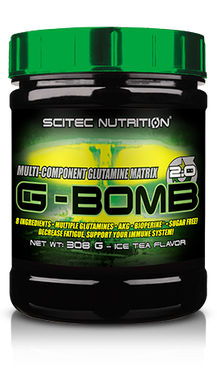 Глютамін Scitec Nutrition G-Bomb 2.00 500 г ice tea