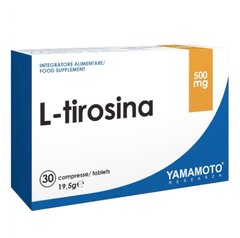 L-Тирозин Yamamoto nutrition L-tirosina (30 капс) ямамото