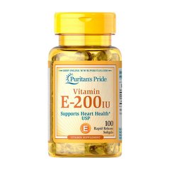 Вітамін Е Puritan's Pride Vitamin E-200 IU (100 капс)