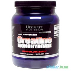Креатин моногідрат Ultimate Nutrition Creatine Monohydrate (1 кг) Без добавок