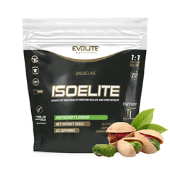 Сироватковий протеїн ізолят Evolite Nutrition IsoElite 500 г pistachio