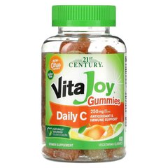Витамин С 21st Century VitaJoy Daily C Gummies 250 мг, 60 желеек