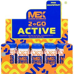 Передтренувальний комплекс MEX Nutrition MEX 2go Rest (20 x 70 мл)