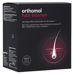 Orthomol Hair Intense, Ортомол для волос, 90 капсул