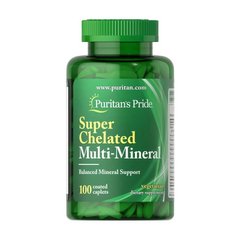 Мінеральний комплекс Puritan's Pride Super Chelated Multi-Mineral 100 капсул