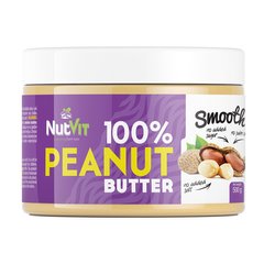 Арахісова паста OstroVit 100% Peanut Butter 500 грам smooth
