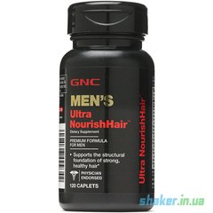 Вітаміни для чоловіків GNC Men's Ultra NourishHair (120 таб) для чоловічого волосся