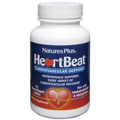 Комплекс для Підтримки Серцево-судинної системи, Heart Beat, Natures Plus, 90 таблеток