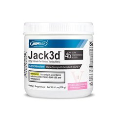 Передтренувальний комплекс USP Labs Jack 3D (230 г) pink lemonade