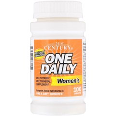 Вітаміни для жінок 21st Century One Daily Multivitamin for Women`s 50+ (100 таб)