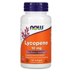 Лікопен Now Foods Lycopene 10 mg 120 капсул