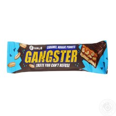 Фитнес батончик Vale Gangster 50 г Caramel-Nougat-Peanut