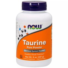 Таурин NOW Taurine Pure Powder 227 г нау