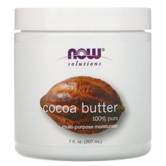Олія какао Now Foods (Cocoa Butter) 207 мл