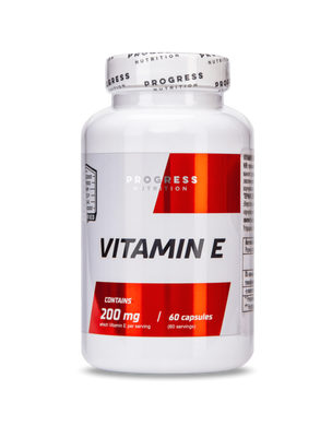 Вітамін Е Progress Nutrition Vitamin E-200 mg 60 капсул