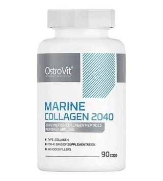 Морской Коллаген OstroVit Marine Collagen 2040 90 таблеток