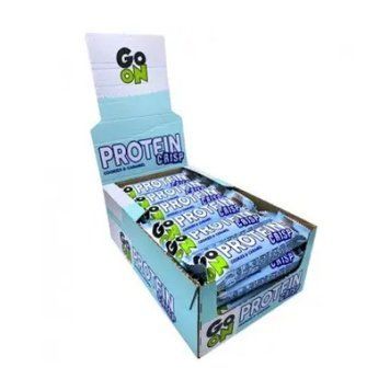 Протеїнові батончики GoOn Nutrition Protein Crisp Bar 24x45 г Coconut Cookie