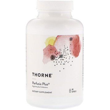 Поддержка сердечно-сосудистой системы, Perfusia Plus, Thorne, 180 капсул