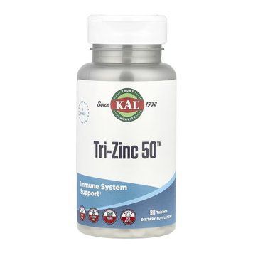 Цинк коплекс KAL Tri-Zinc 50 90 Таблеток