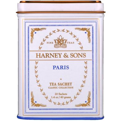 Чай "Париж" Harney & Sons Tea 20 пакетов 40 м