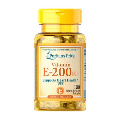 Витамин Е Puritan's Pride Vitamin E-200 IU(100 капс)