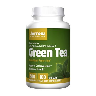 Екстракт зеленого чаю Jarrow Formulas Green Tea 500 mg 100 капсул