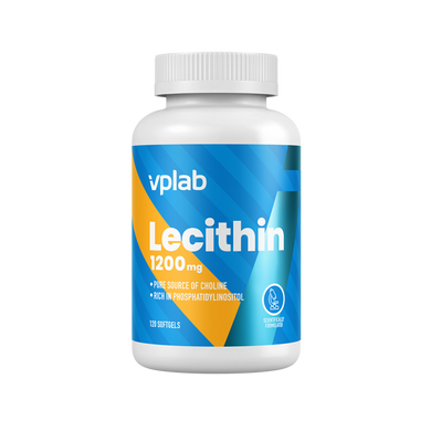 Лецитин VP Laboratory Lecithin 1200 mg 120 мяг. капсул