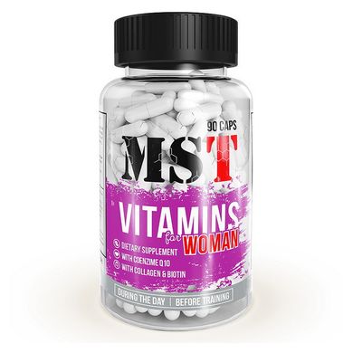 Витамины для женщин MST Vitamins for Woman (90 капс)