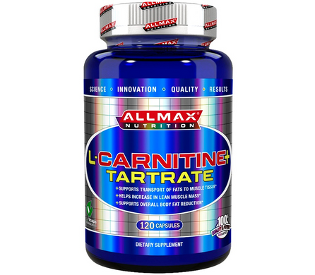 Л-карнитин All Max Nutrition L-Carnitine Tartrate 120 капс